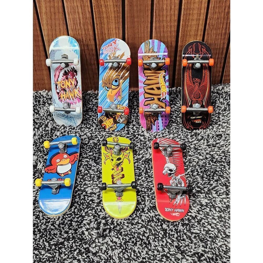 Tony Hawk Hot Wheels Finger Skateboards #A80